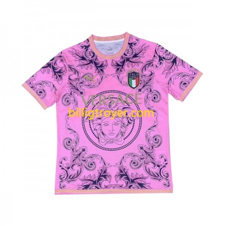 Billige Fotballdrakter Italia Versace Rosa 2023/24 Kortermet